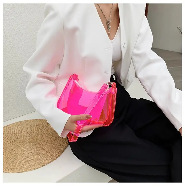 Transparent Korean Style Shoulder Bag for Women — feature 14