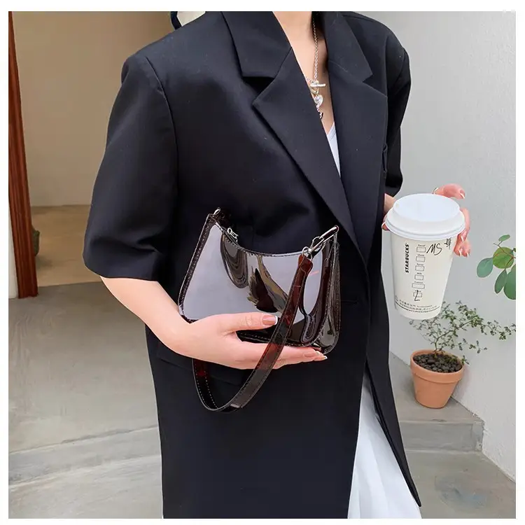 Transparent Korean Style Shoulder Bag for Women — feature 17