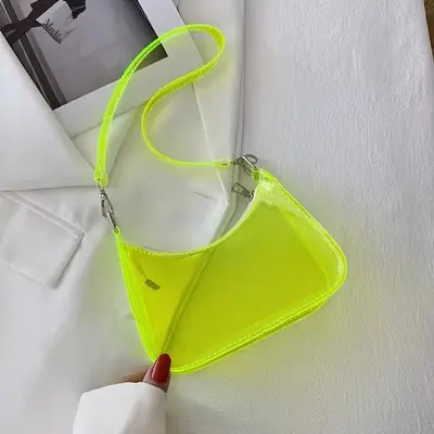 Transparent Korean Style Shoulder Bag for Women - Image 2
