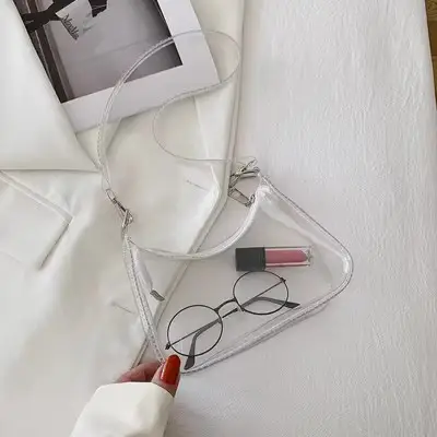 Transparent Korean Style Shoulder Bag for Women - Image 5