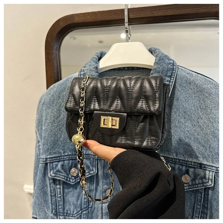 Quilted Chain Crossbody Bag for Women Yellow 2025 — feature 20
