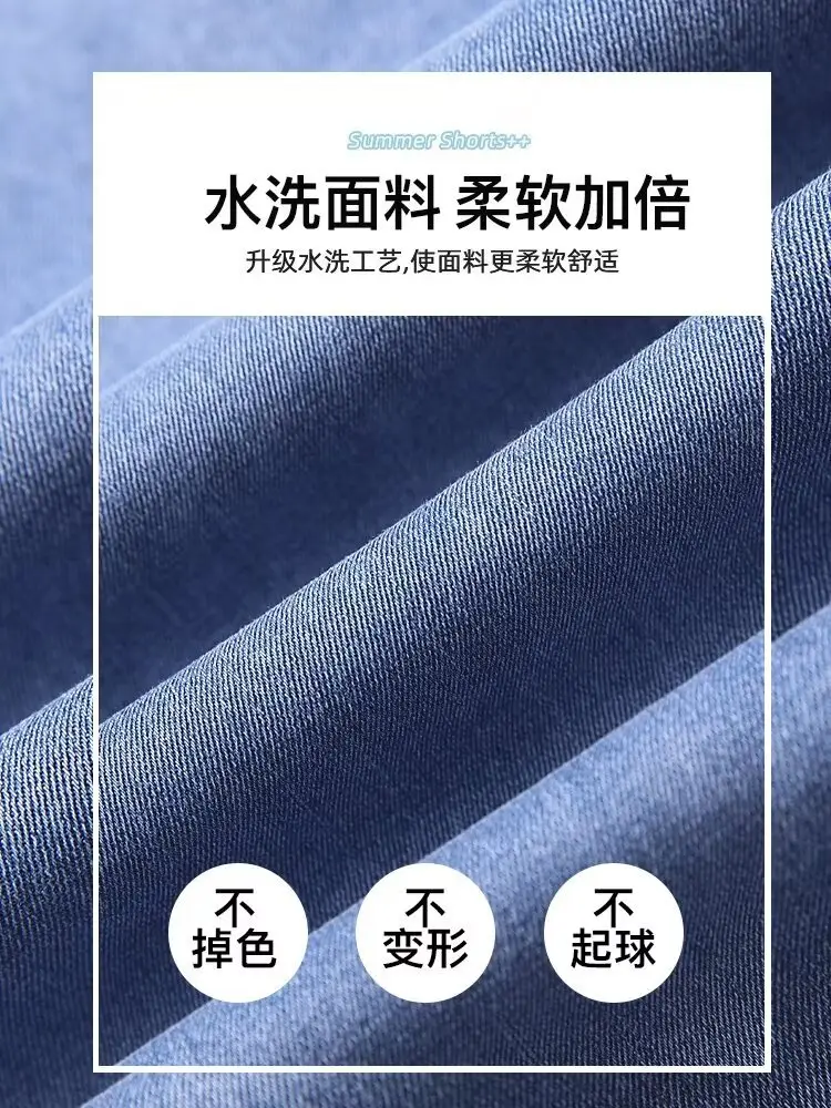 Wide Leg Jeans Women Dark Blue High Waist Spring Autumn — feature 5