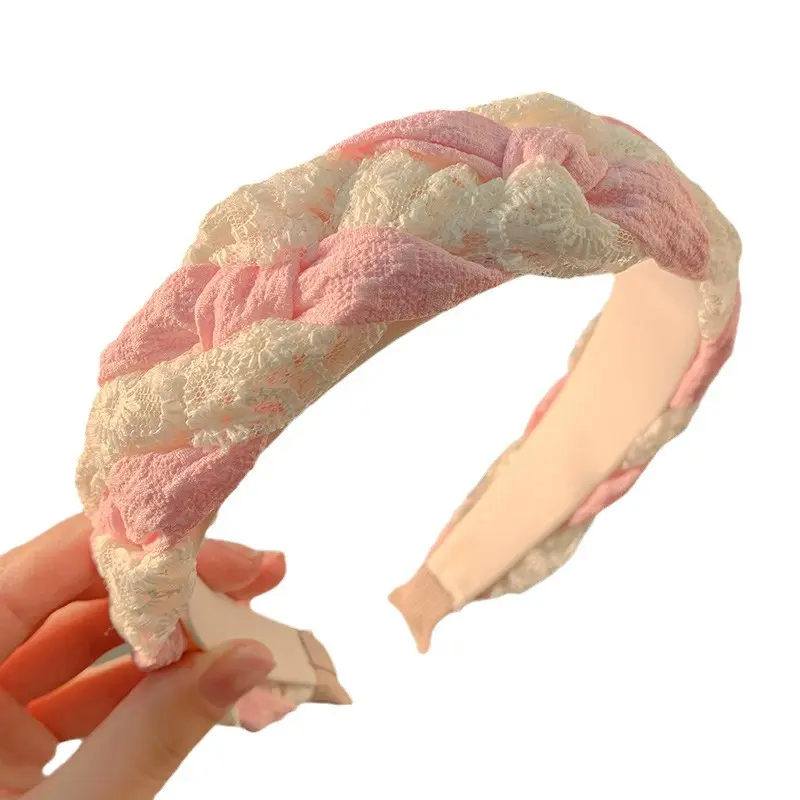 Lace Twist Hair Band Women High-end Spring Summer - Image 10