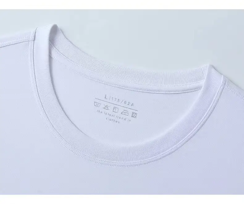 Men White M Mylove Round Neck T-Shirt — feature 9