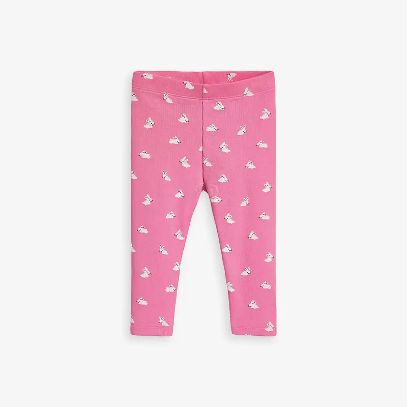 Pink Cactus Elastic Leggings for Girls European American - Image 4