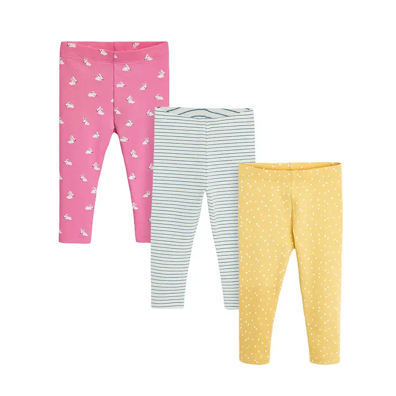 Pink Cactus Elastic Leggings for Girls European American - Image 7