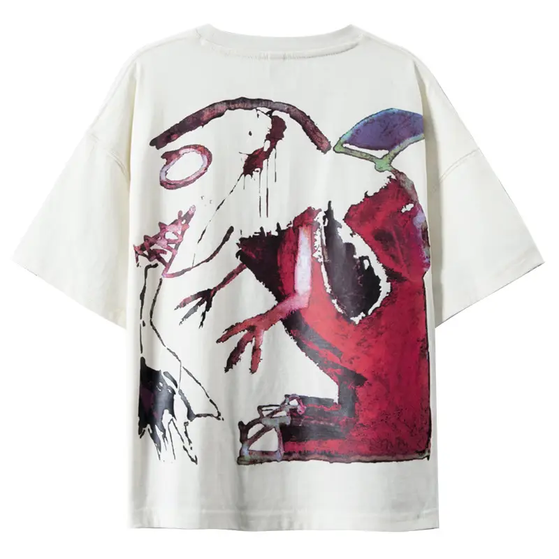 Boys Summer Black Graffiti T-Shirt 2025 New Arrival - Image 7