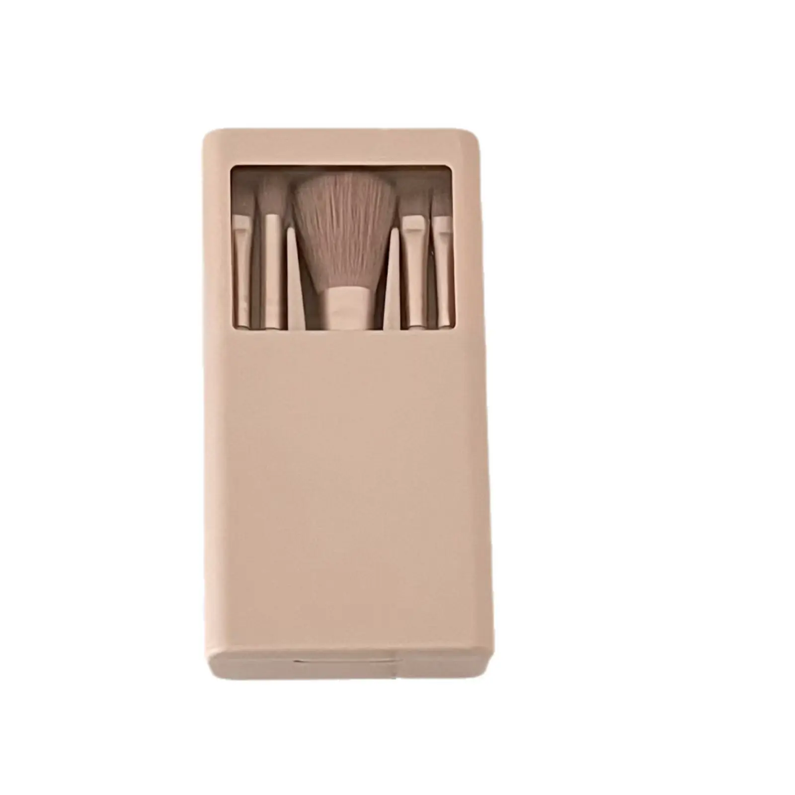 Mini Portable Makeup Brush Set with Mirror Travel Complete - Image 6