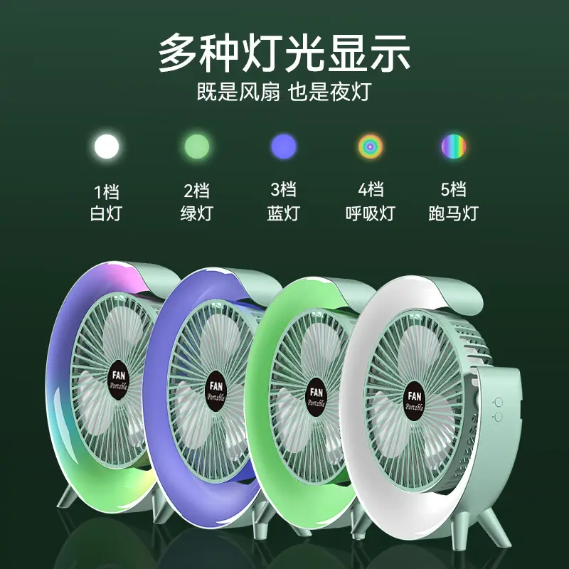USB Rechargeable Portable Fan for Home Office - Image 5