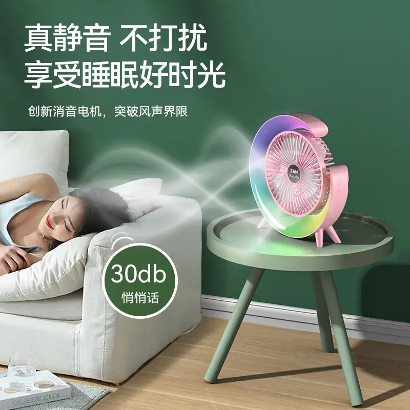 USB Rechargeable Portable Fan for Home Office - Image 7