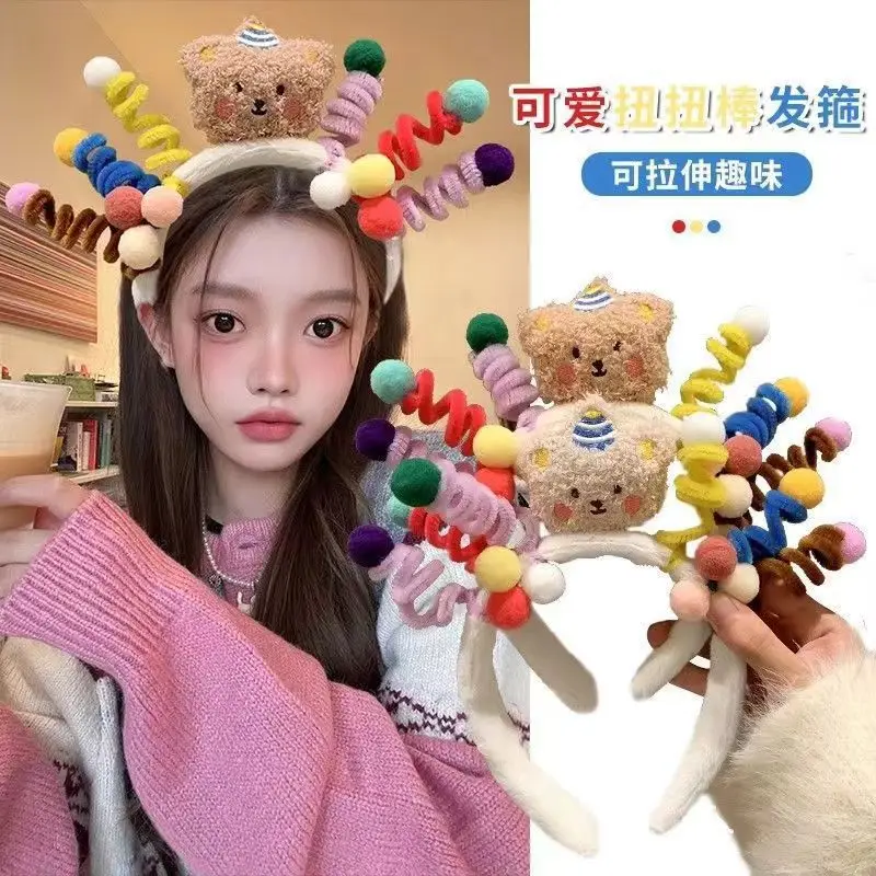 Plush Cartoon Hair Band Party Headwear 11.5cm - Image 50