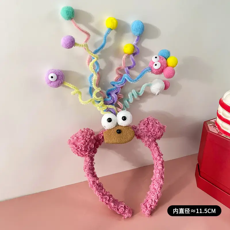 Plush Cartoon Hair Band Party Headwear 11.5cm - Image 10