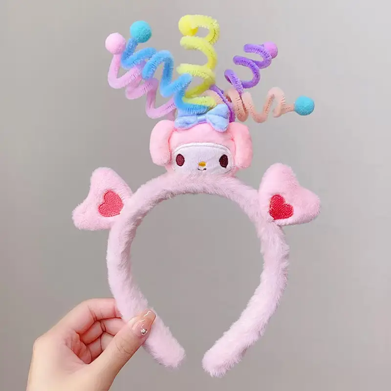Plush Cartoon Hair Band Party Headwear 11.5cm - Image 18