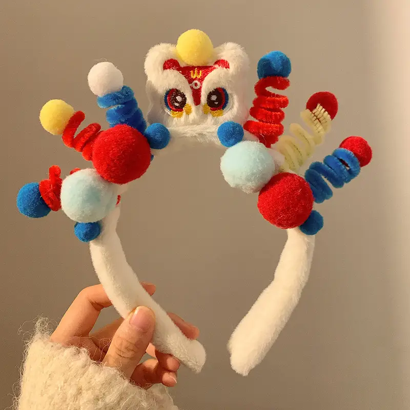 Plush Cartoon Hair Band Party Headwear 11.5cm - Image 3
