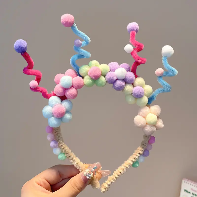 Plush Cartoon Hair Band Party Headwear 11.5cm - Image 30