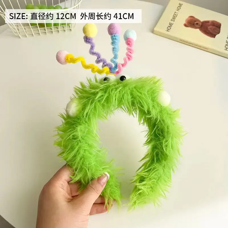 Plush Cartoon Hair Band Party Headwear 11.5cm - Image 32