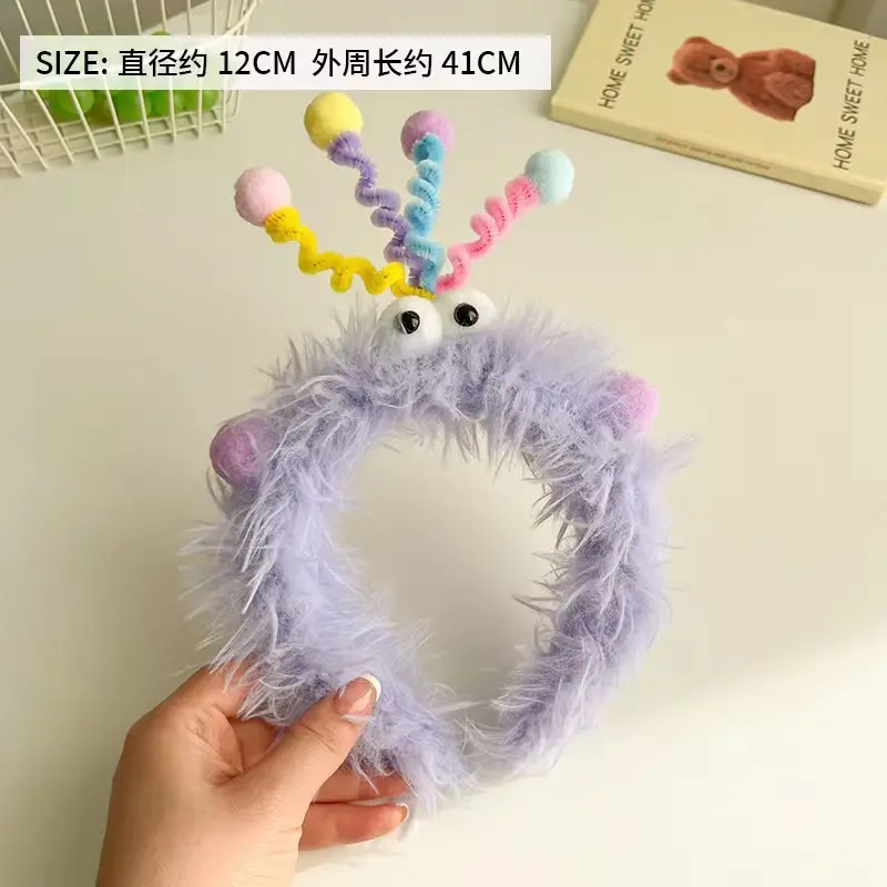 Plush Cartoon Hair Band Party Headwear 11.5cm - Image 35