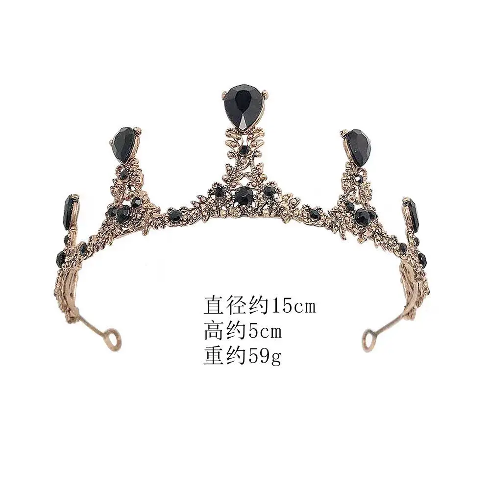 Goddess Birthday Crown Baroque Hair Accessories