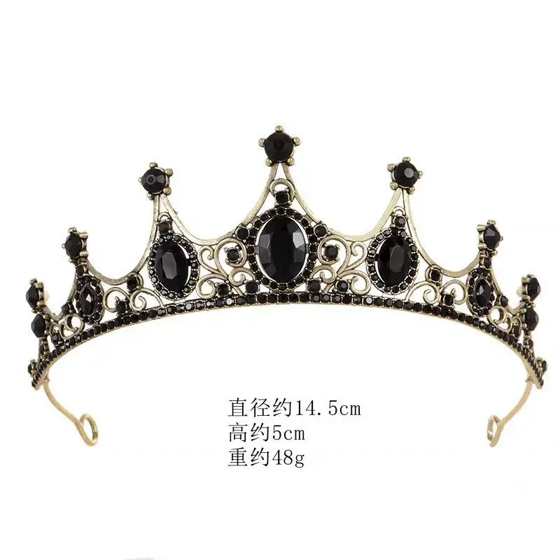 Goddess Birthday Crown Baroque Hair Accessories
