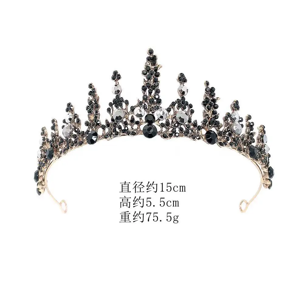 Goddess Birthday Crown Baroque Hair Accessories