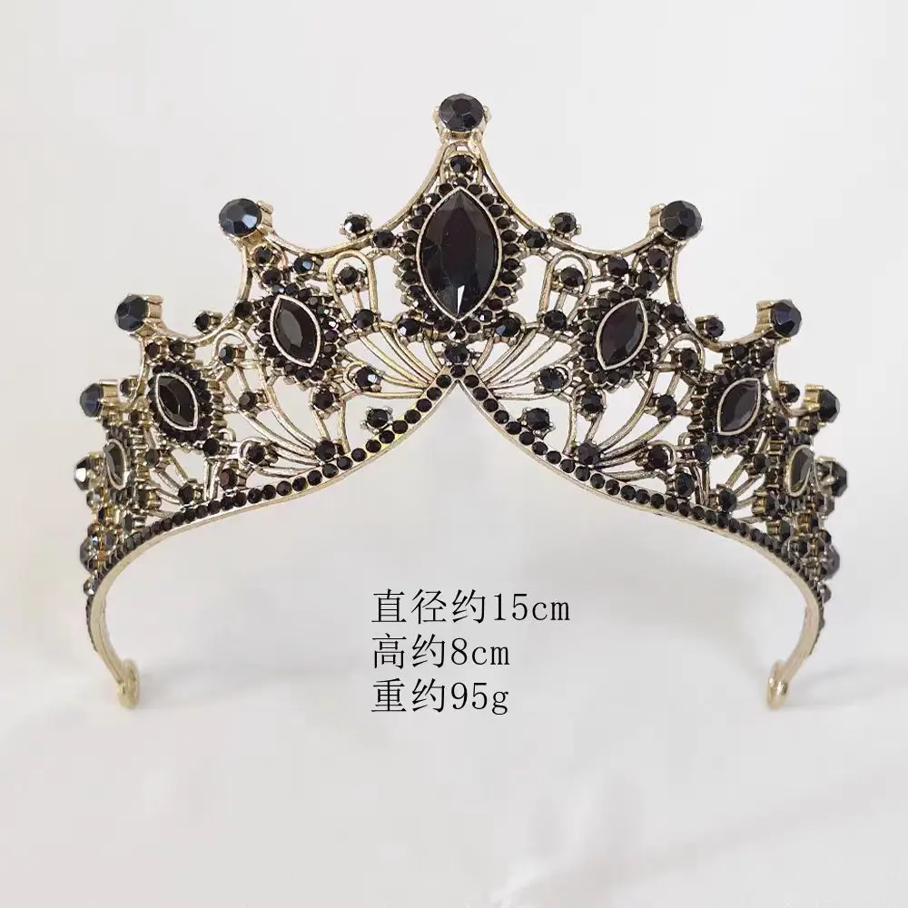 Goddess Birthday Crown Baroque Hair Accessories
