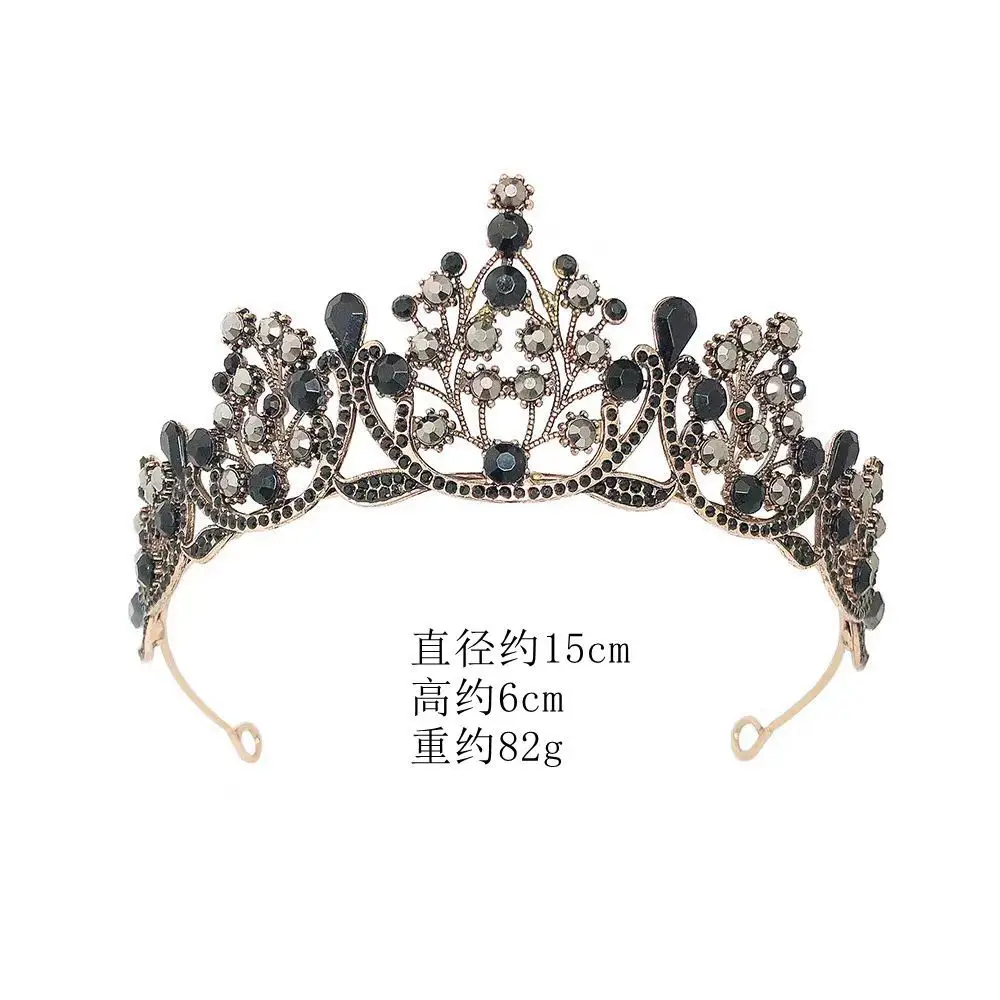 Goddess Birthday Crown Baroque Hair Accessories