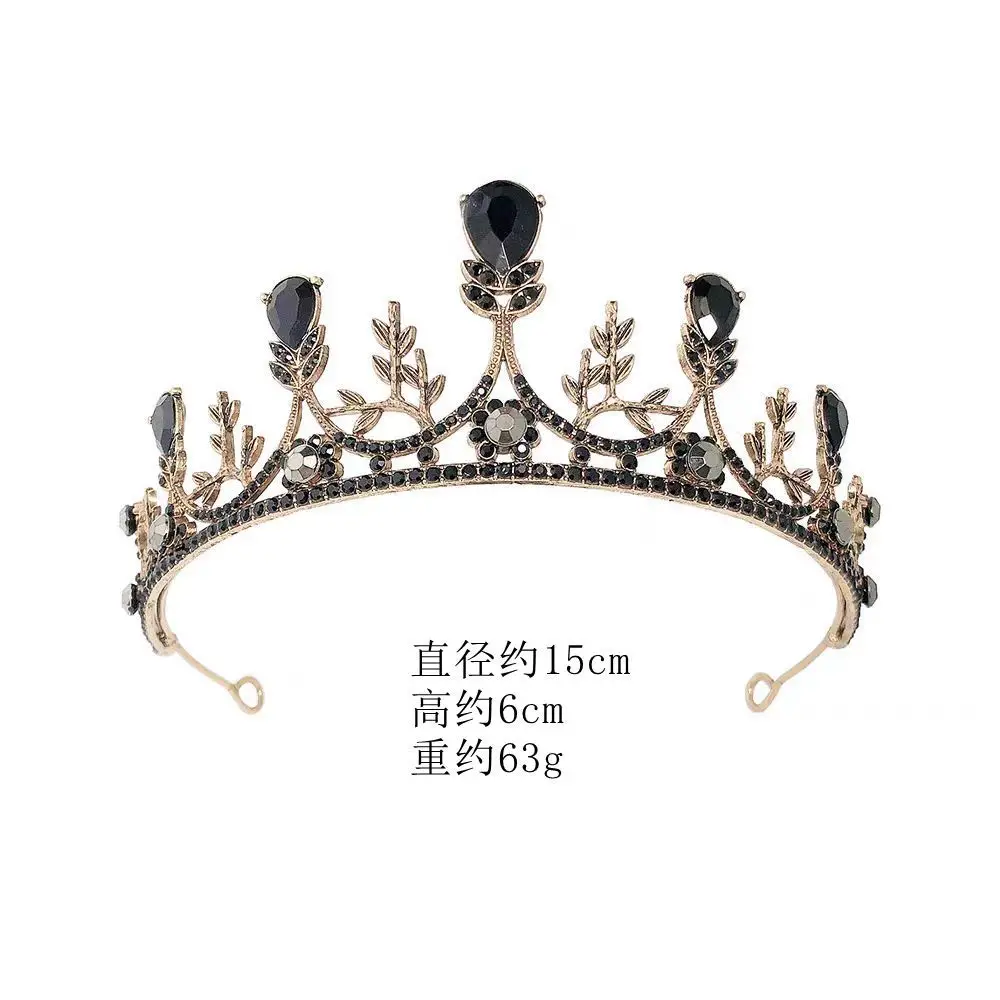 Goddess Birthday Crown Baroque Hair Accessories