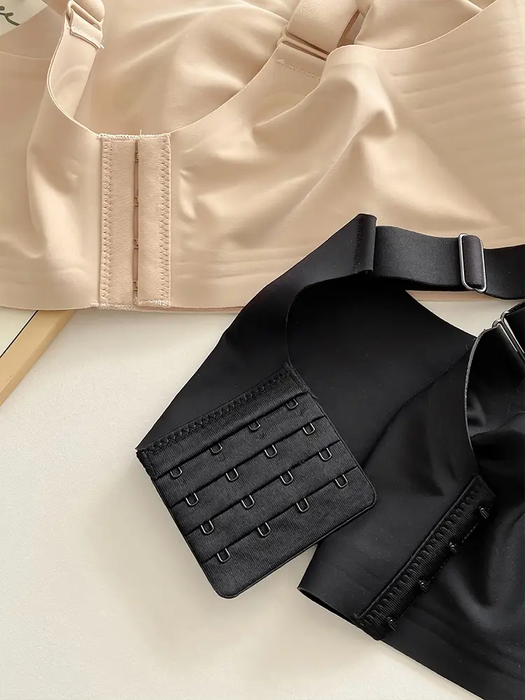 Rabbit Ear Cup Traceless Litching Underwear Summer Thin Large Chest Small Parammary Anti-sagging plus size Soft Support Bra — feature 11