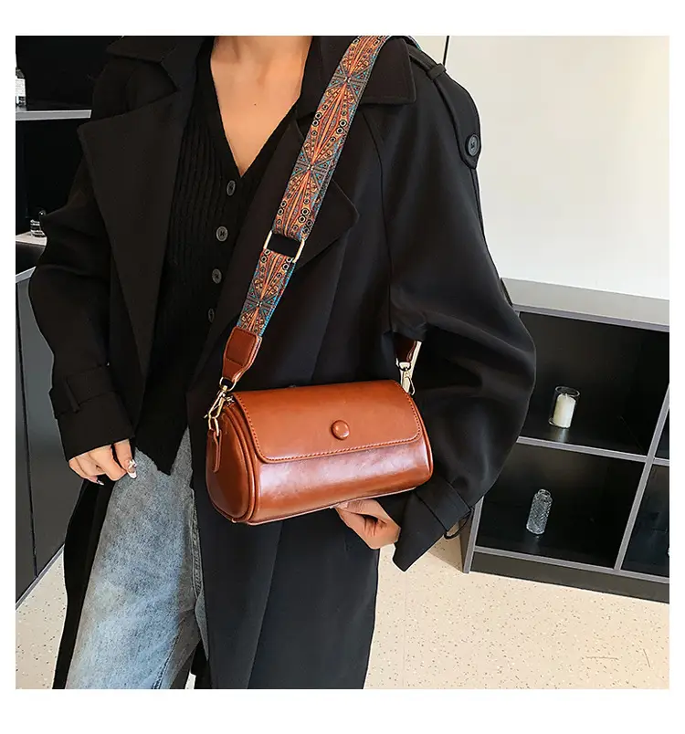 Trendy Brown Crossbody Pillow Bag for Women 2025 — feature 28
