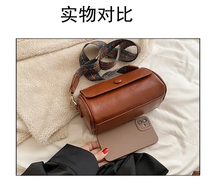 Trendy Brown Crossbody Pillow Bag for Women 2025 — feature 4