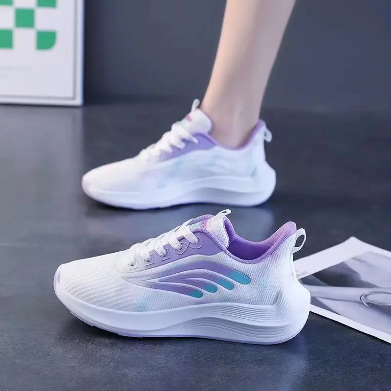 Women's 2024 Running Shoes Clear Soft Sole Casual Daily Wear