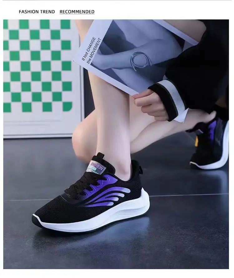 Women's 2024 Running Shoes Clear Soft Sole Casual Daily Wear — feature 3