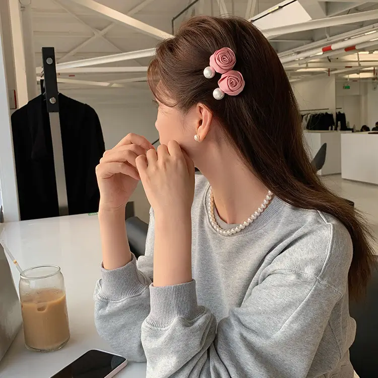 Gentle Rose Hair Clip for Women 2025 New Style — feature 4