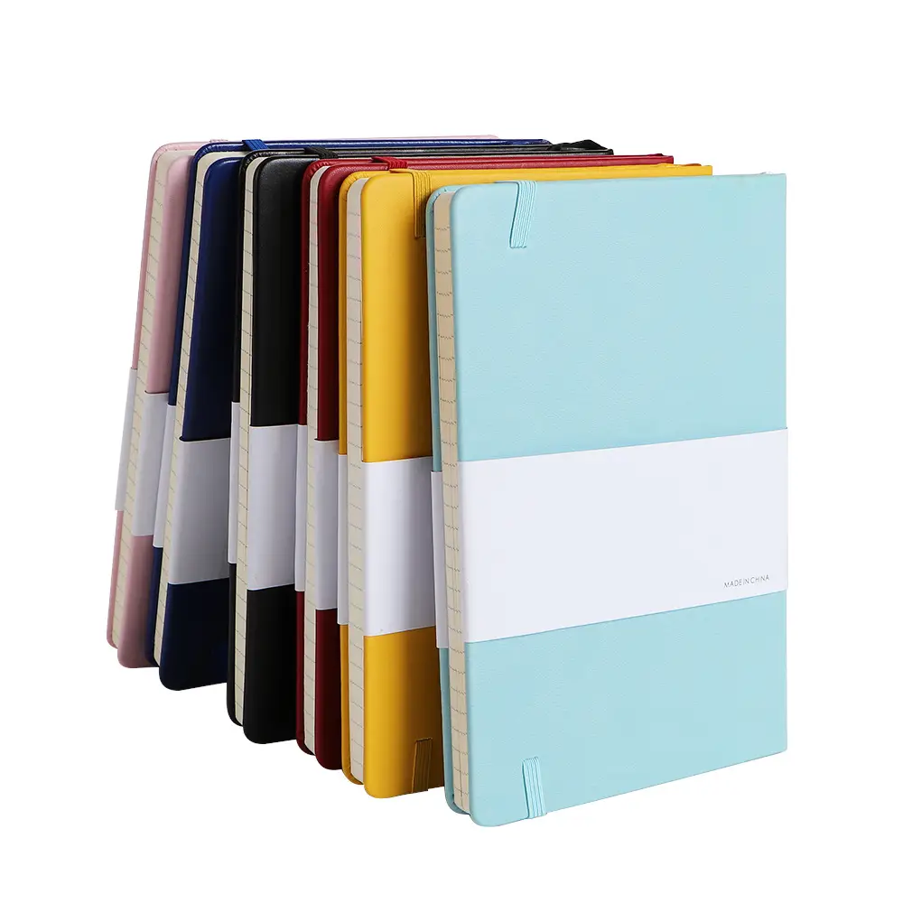 A5 Cross-Carrier Strap Notepad Pink Business Office