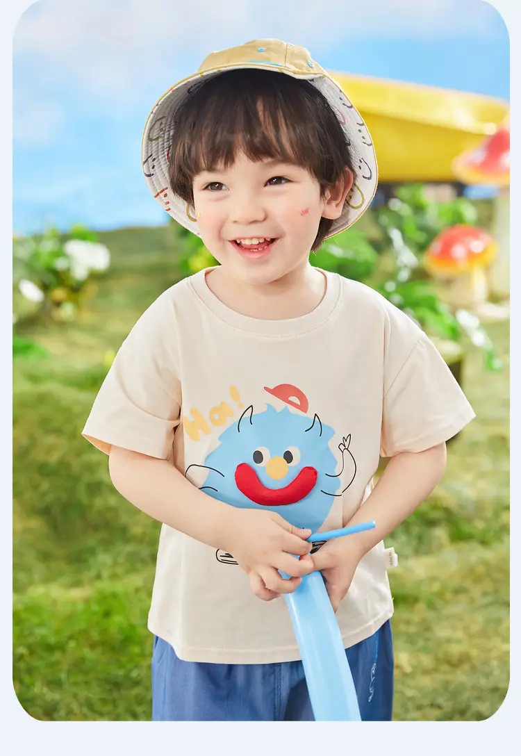Boys Cartoon T-Shirt Summer Thin Short Sleeve — feature 30