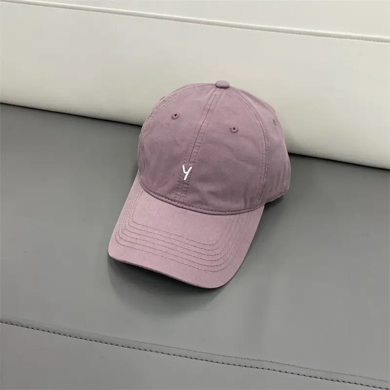 Korean Style Yellow Baseball Cap for Women Men - Image 2