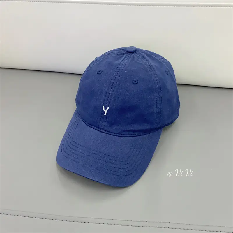 Korean Style Yellow Baseball Cap for Women Men - Image 3