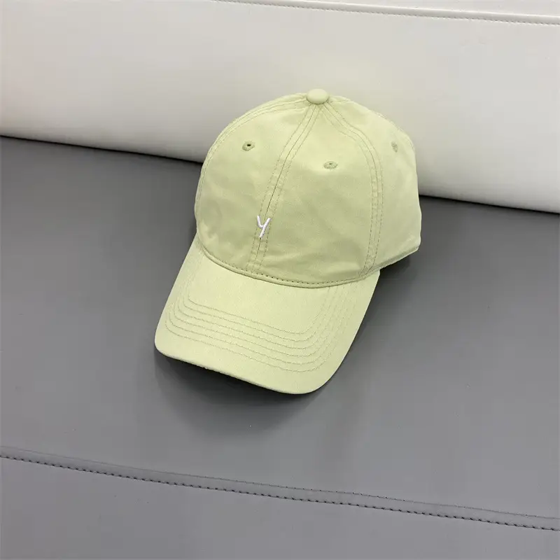 Korean Style Yellow Baseball Cap for Women Men - Image 4