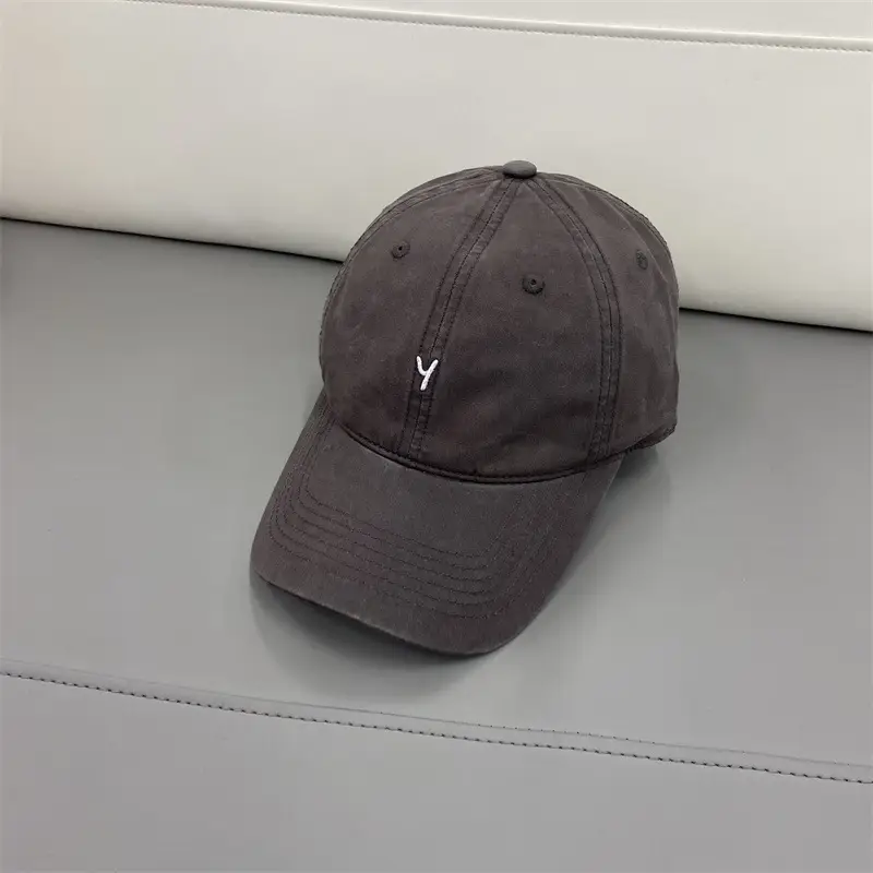 Korean Style Yellow Baseball Cap for Women Men - Image 7