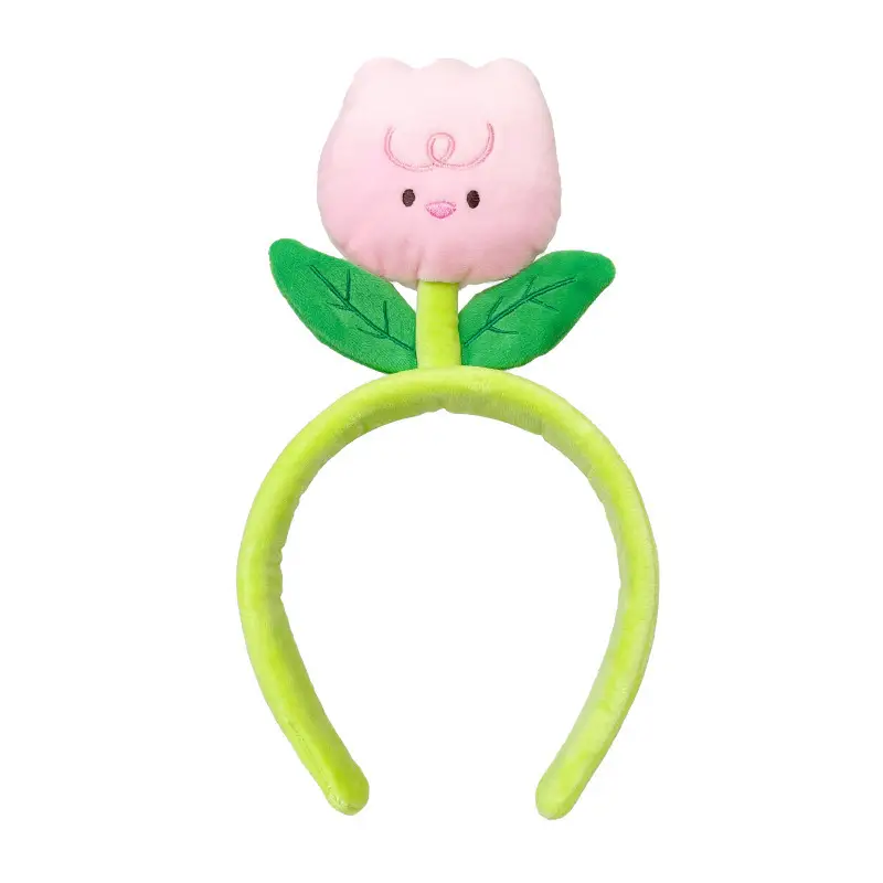 Cute New Tulip Flower Hair Band with Caterpillar Design - Image 31