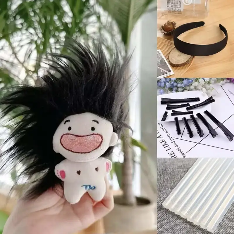 Plush Cartoon Hairband with Dog Headband & Twelve Constellation DIY Hair Tie — feature 13
