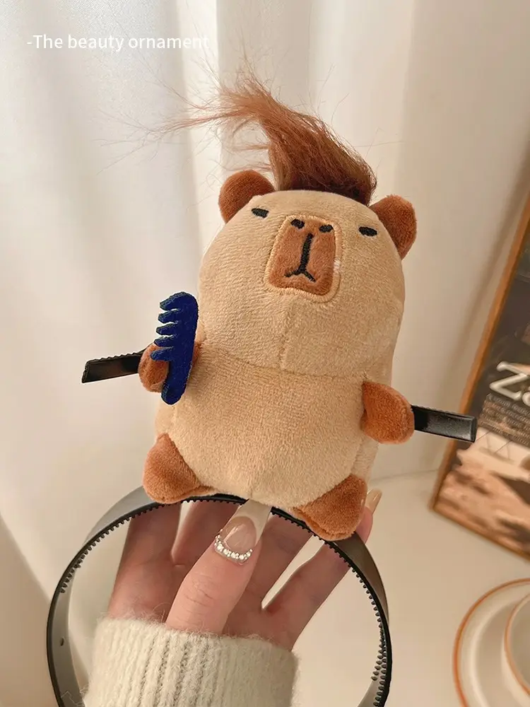 Plush Cartoon Hairband with Dog Headband & Twelve Constellation DIY Hair Tie — feature 7