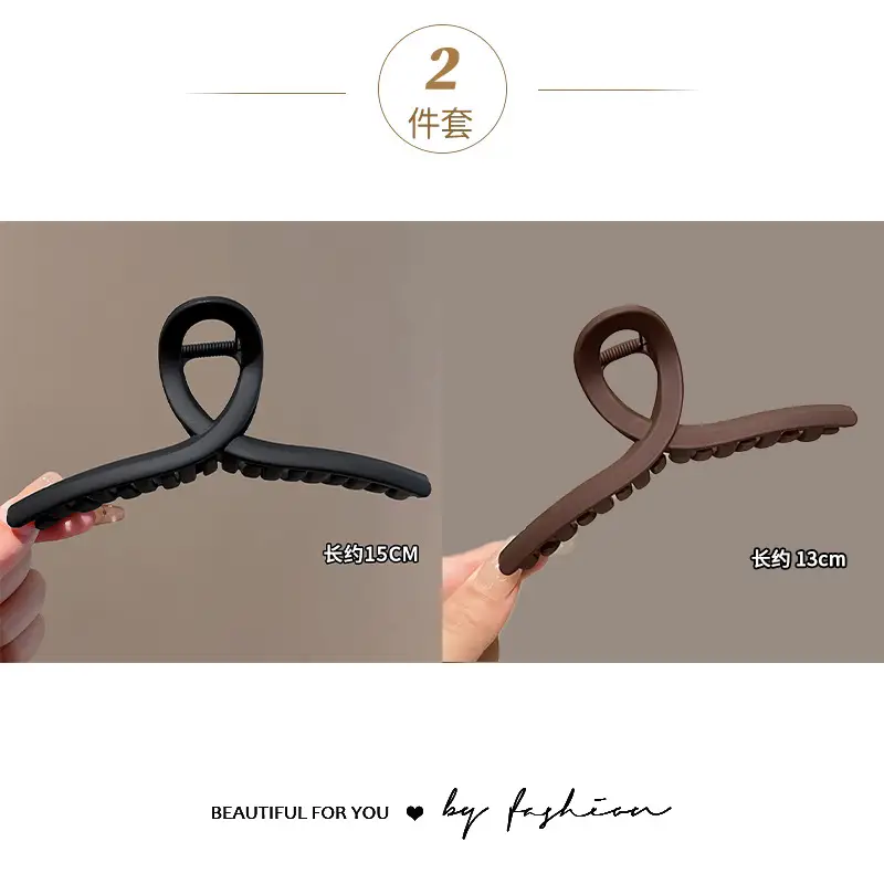 Oversized Hair Clip for Women 2024 New High-end Hair Volume Shark Clip — feature 5