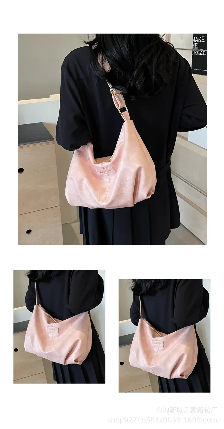 Women's Pink Soft Sided Shoulder Bag 2026 — feature 9