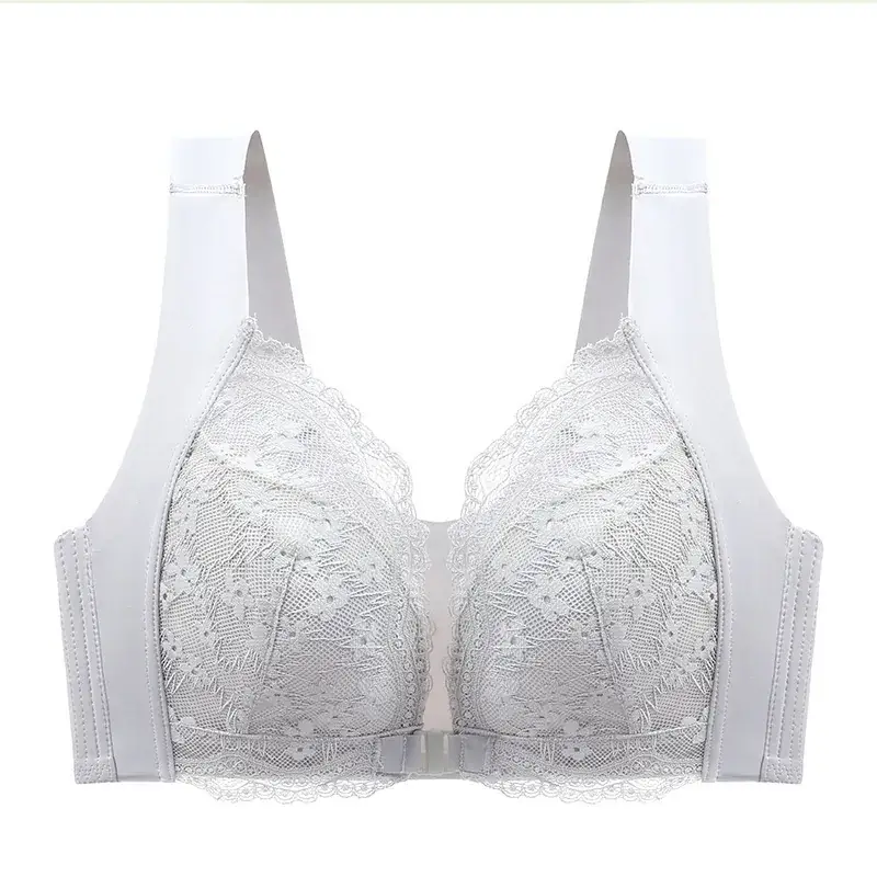 White Lace Push Up Bra for Women Small Chest - Image 9