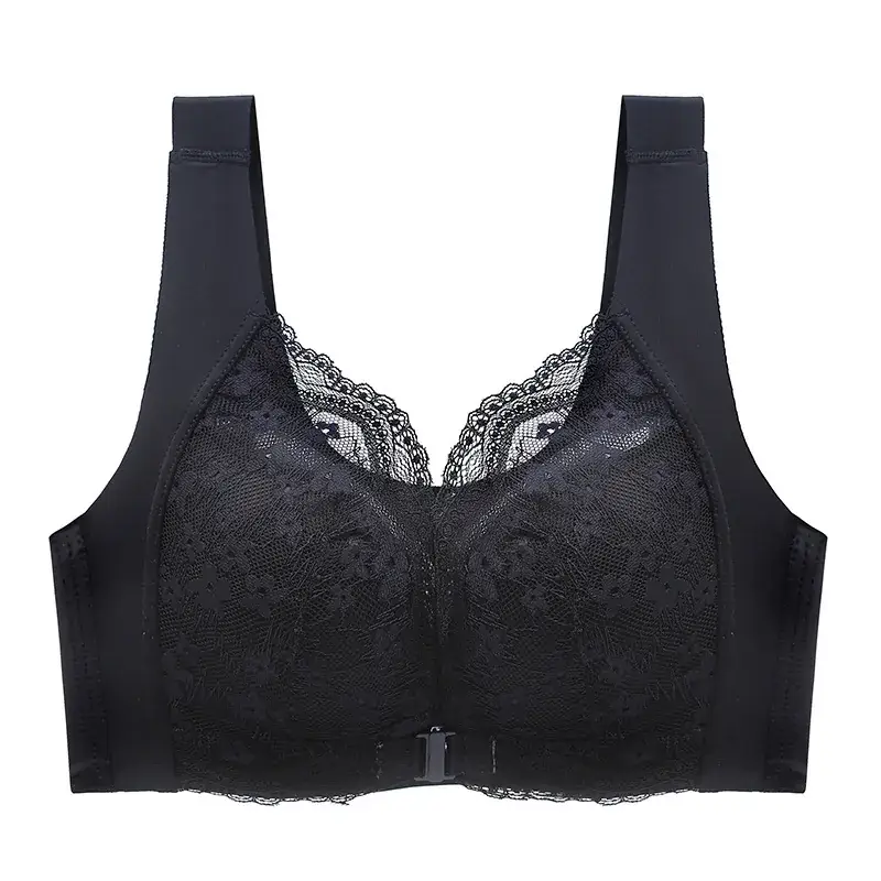 White Lace Push Up Bra for Women Small Chest - Image 2