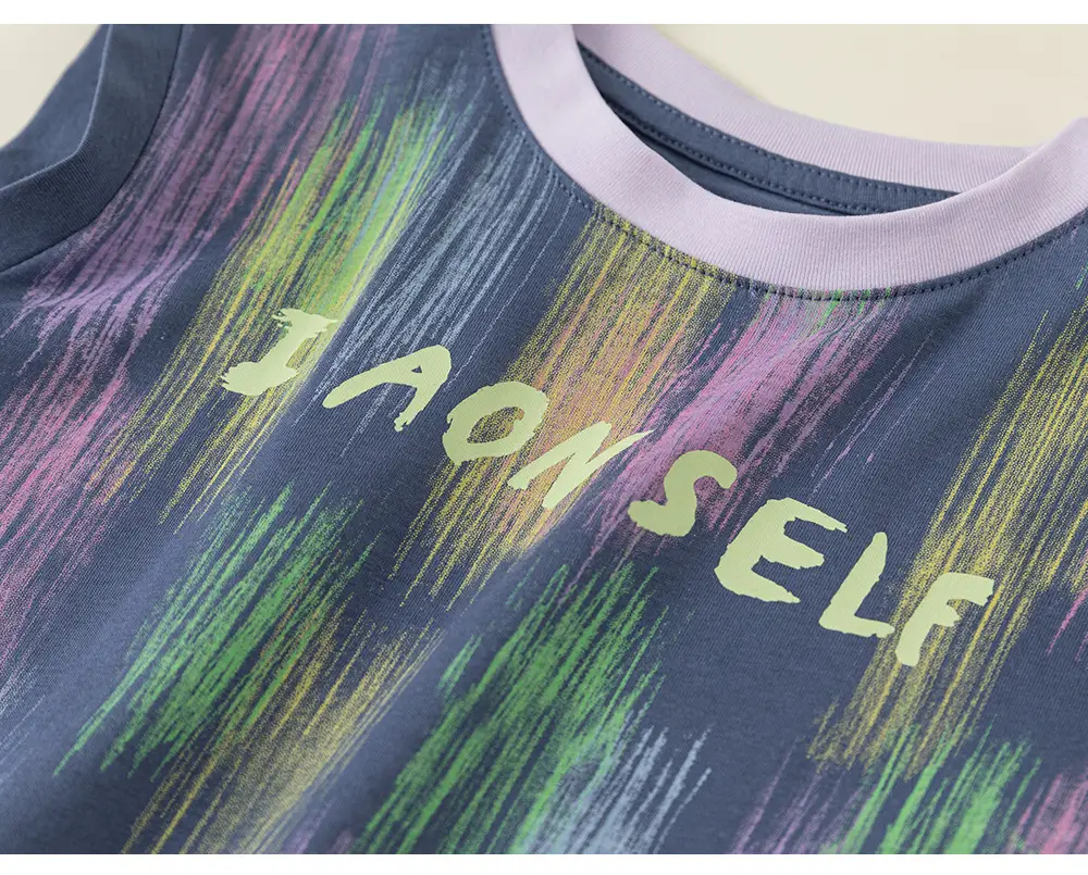 Kids Sleeveless T-Shirt Letter Print Summer Wear 2026 — feature 18