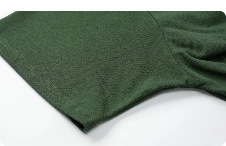 Kids Green Letter T-Shirt Loose Fit Summer Wear — feature 35