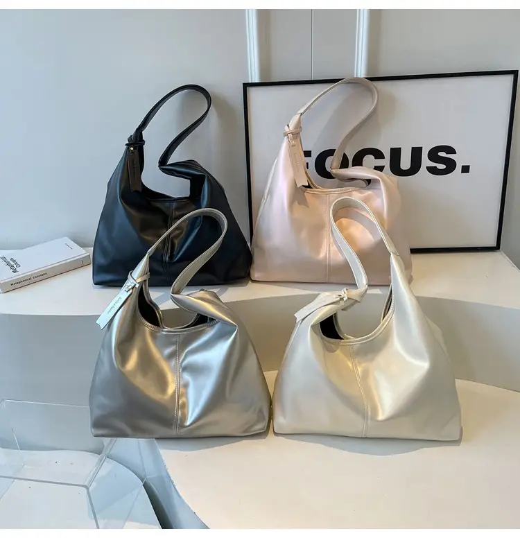 Silver Metallic Shoulder Bag for Women 2024 — feature 13