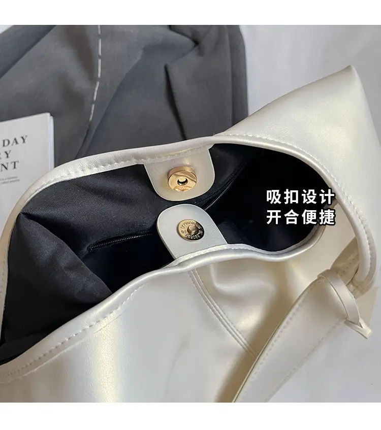 Silver Metallic Shoulder Bag for Women 2024 — feature 6